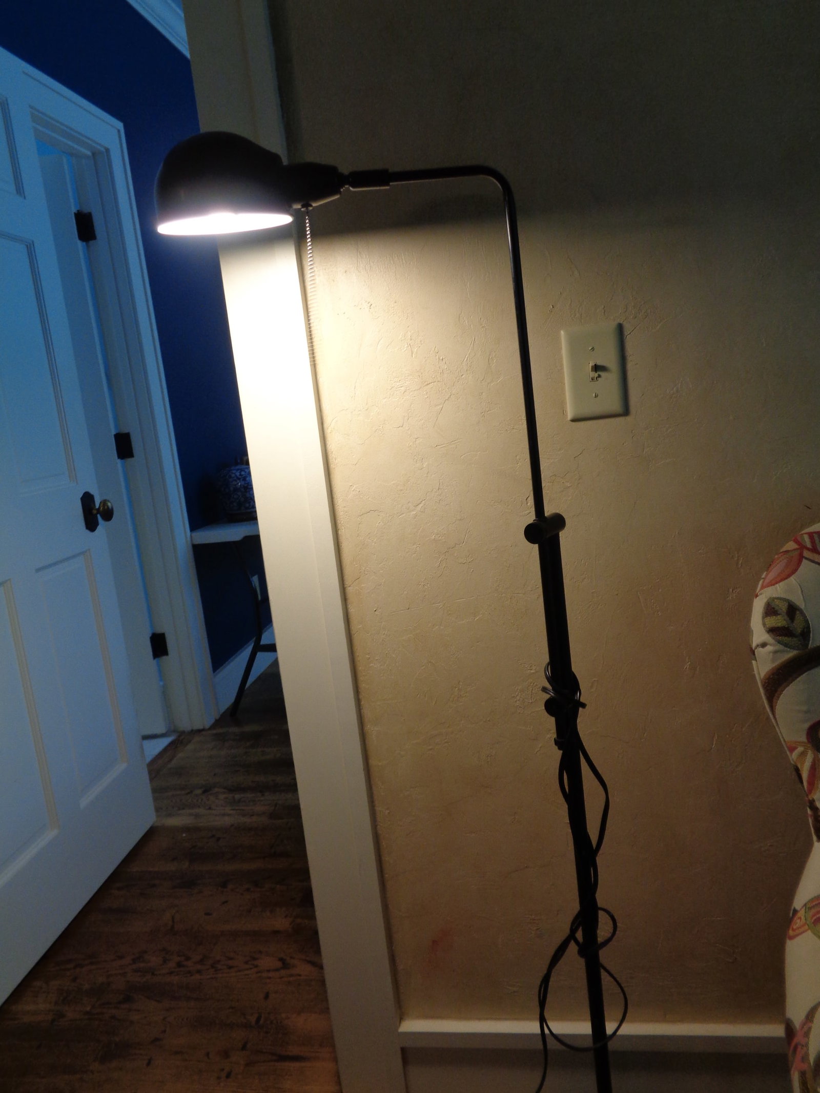 Black Metal Floor Lamp (1 of 3)