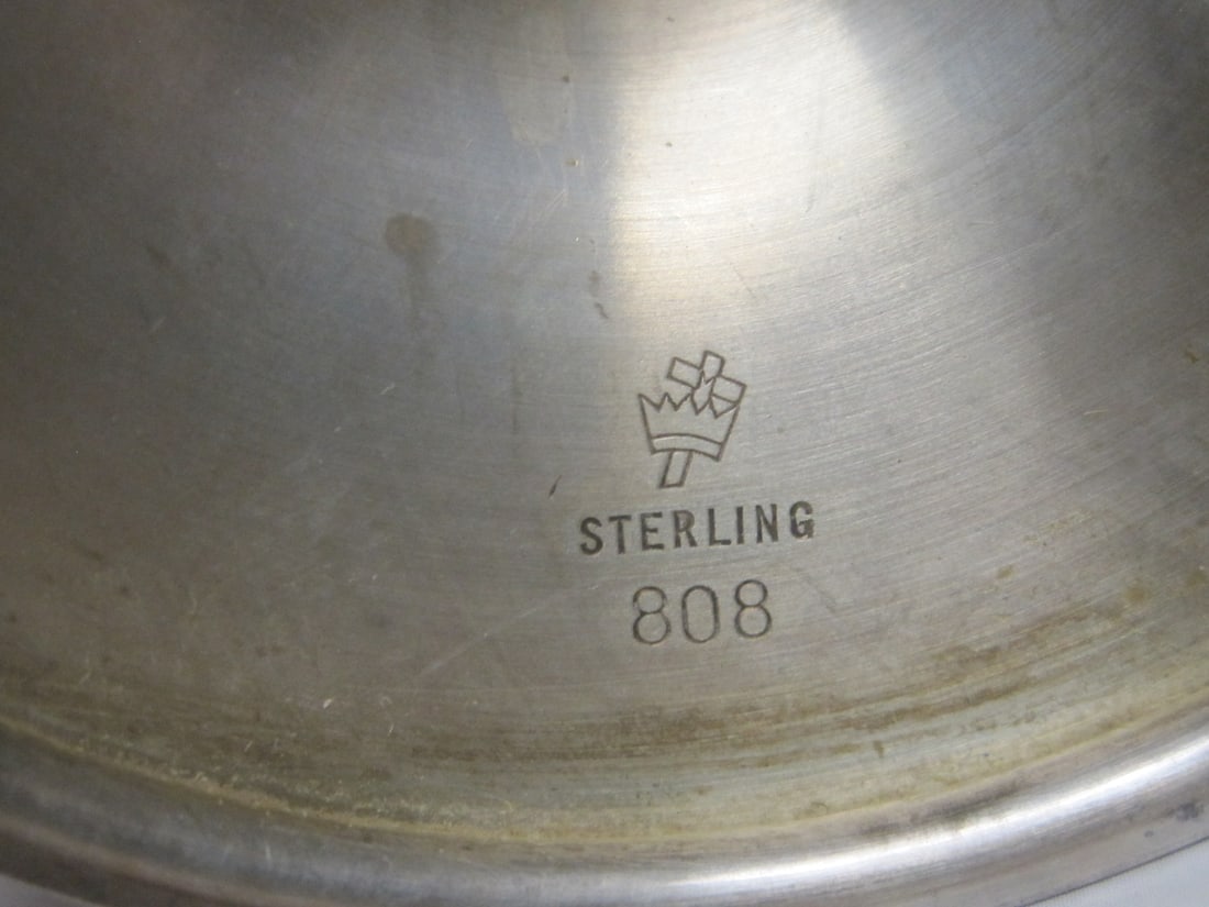 Lot of 4 6 1/2 " Sterling Silver Goblets - 5