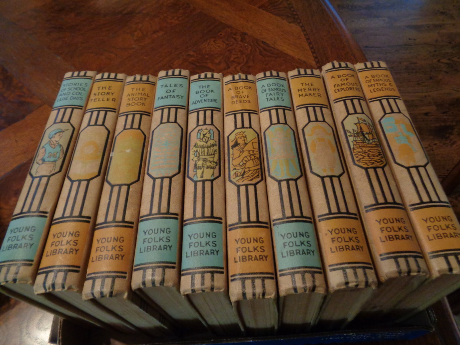 Young Folks Library 1952: 10 books