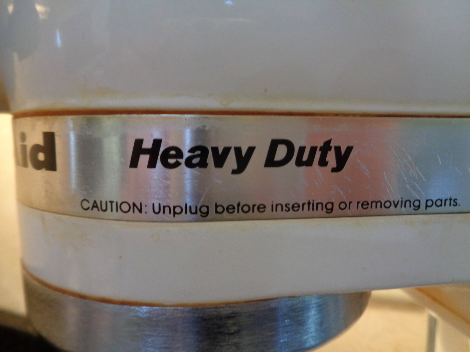 Kitchen Aid Heavy Duty Mixer & Attachments - 3