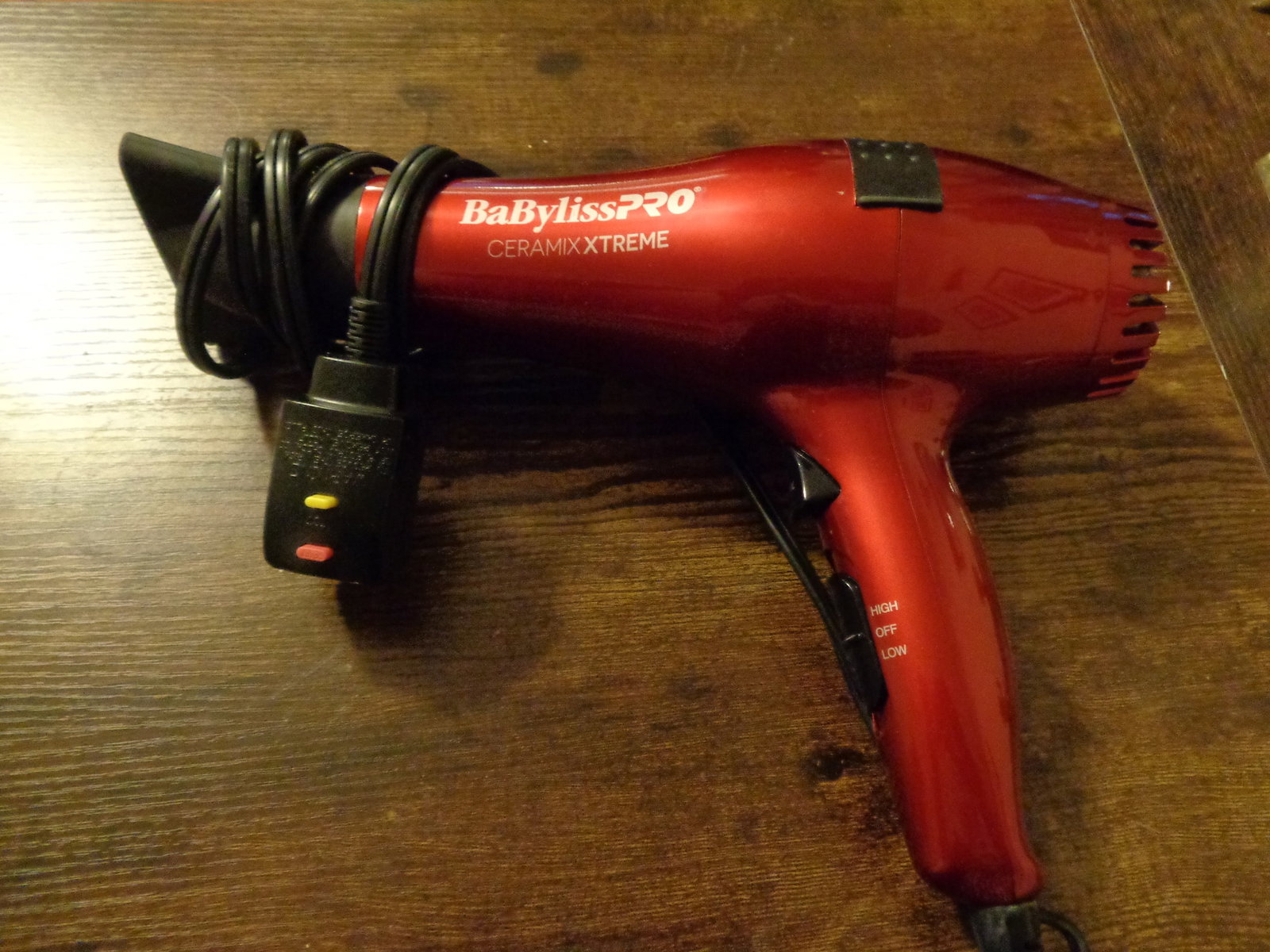 Baby Bliss Pro Hair dryer: Powers on