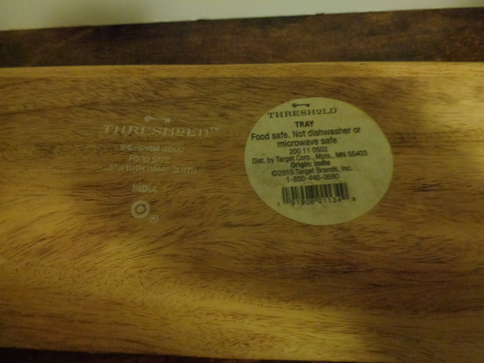 Threshold Wood Tray - 2