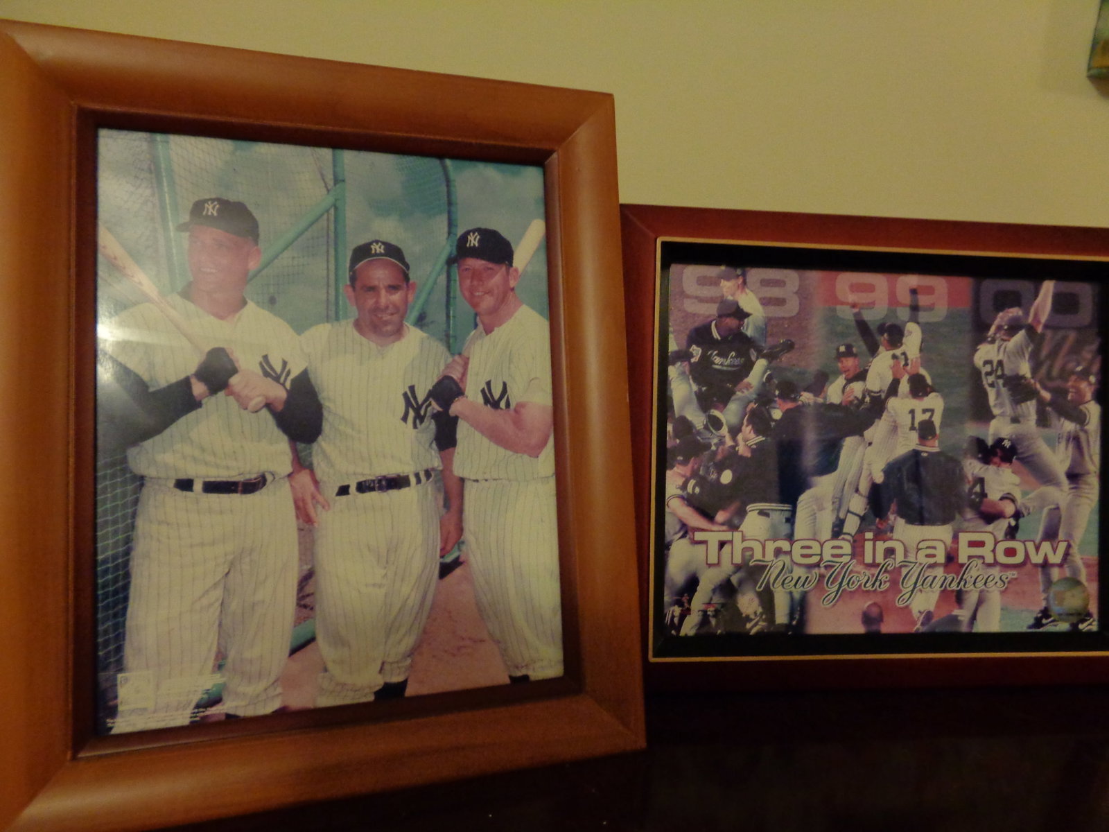 Yankees Framed Photos: .