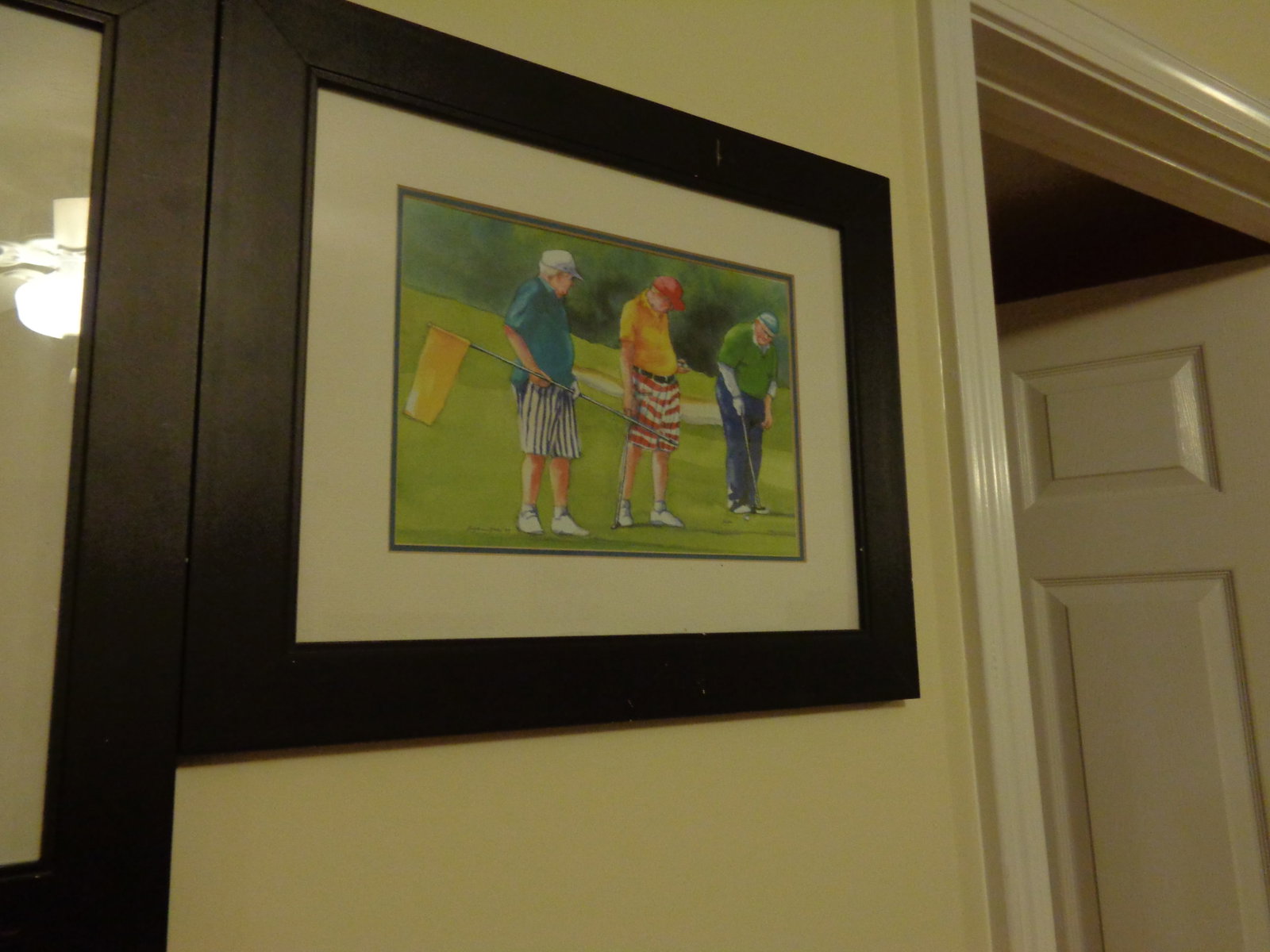 2 framed pictures - 3