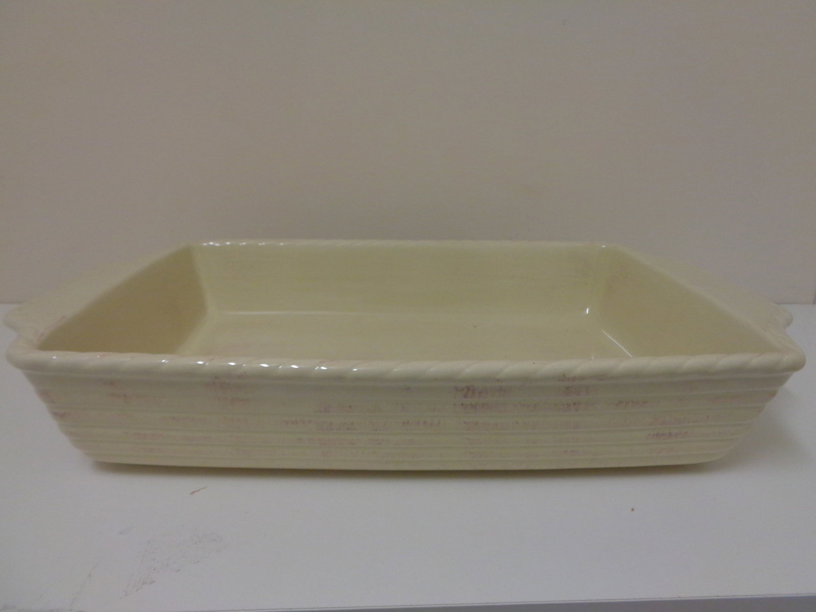Roscher baking Dish: 2 3/4 x 16 1/2