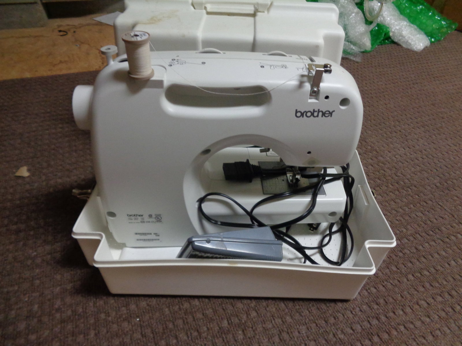 Brother Sewing machine in case - 2