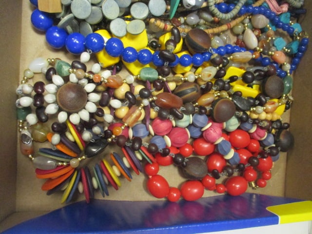 Grouping of Colorful Beaded Necklaces - 2