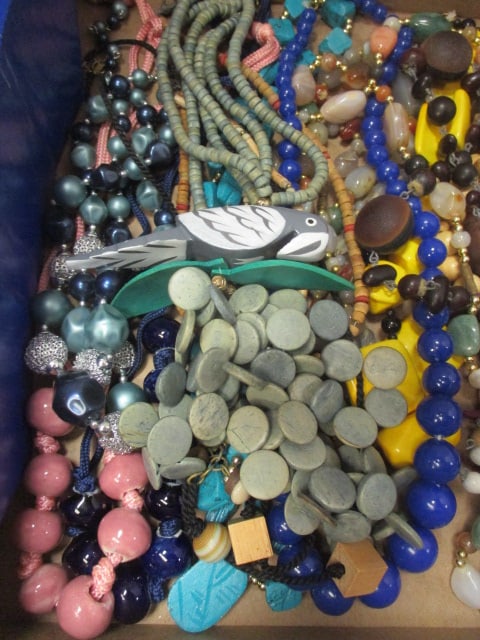 Grouping of Colorful Beaded Necklaces - 3