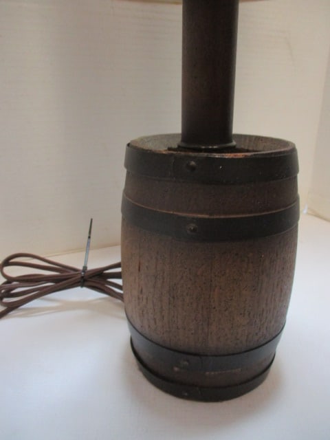 Retro "Banded Barrel" Form Lamp - 6