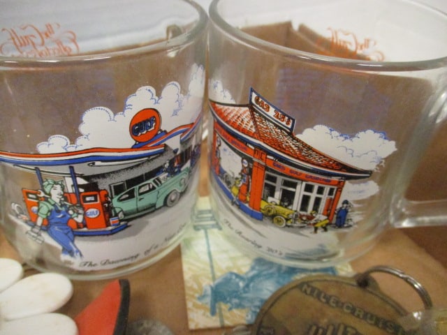 Manly Oddities-Luminarc "The Gulf Collection" Mugs, Foreign Currency, Novelty - 4