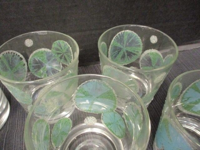 Two Sets of Midcentury Highball Glasses - 7