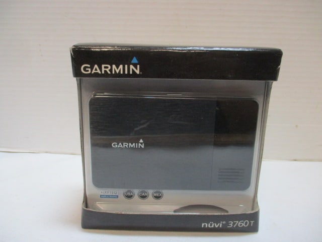 Garmin nuvi 376T GPS Navigation Device in Original Box: .