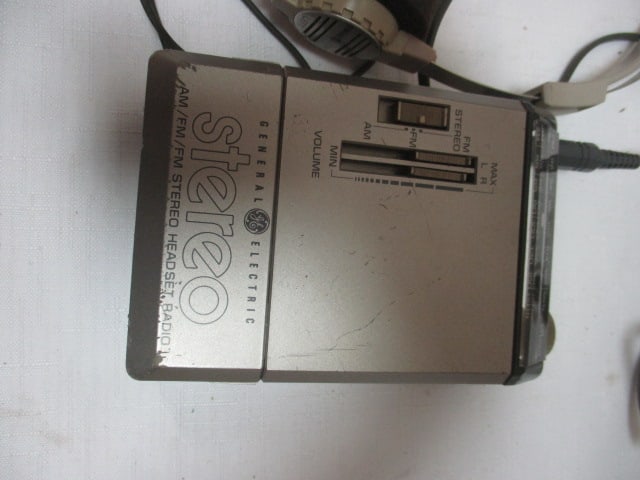 GE Portable AM/FM Stereo Headset Radio and GE Great Escape AM/FM/Cassette Player - 2