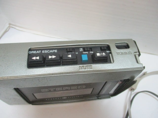 GE Portable AM/FM Stereo Headset Radio and GE Great Escape AM/FM/Cassette Player - 7