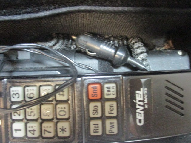 Old School Cellular Devises-Centel by Motorola Bag Phone, Cingular Nokia Cell Phone and - 7