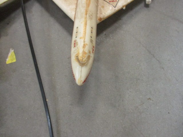 "United" and "TWA" Model Airplanes and VertiBird Air Police Battery Operated - 9