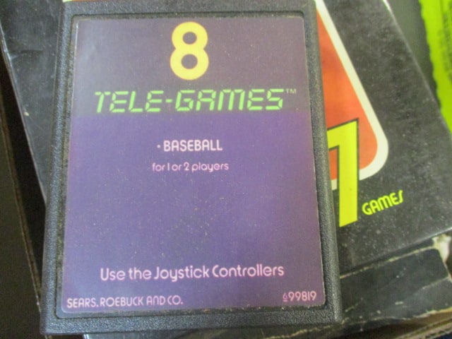 Five 1970's Sears, Roebuck Co. Telegames Game Cartridges - 2