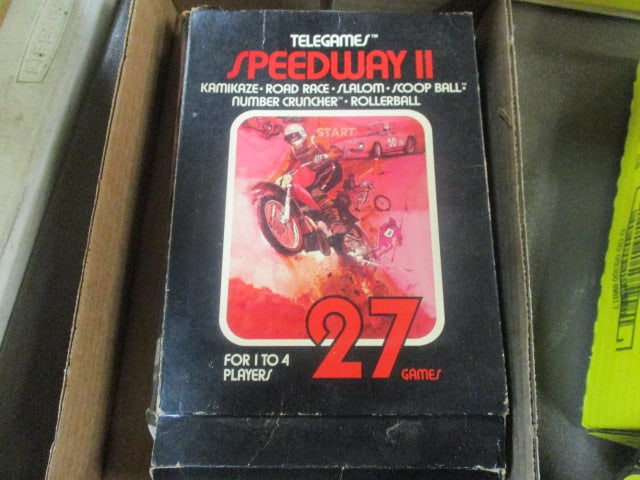 Five 1970's Sears, Roebuck Co. Telegames Game Cartridges - 5