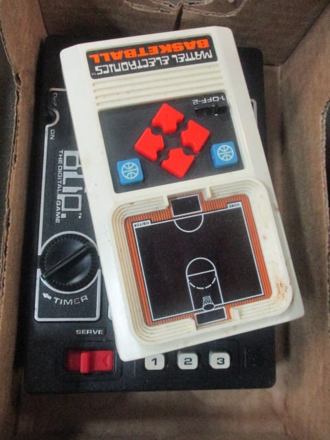 1977 Tomy "Blip The Digital Game" Handheld Game and 1978 "Mattel Electronics Basketball": Handheld Game. Neither have been tested