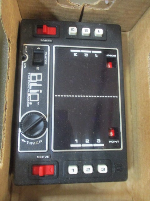 1977 Tomy "Blip The Digital Game" Handheld Game and 1978 "Mattel Electronics Basketball" - 4