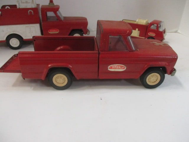 Three Vintage Tonka Metal Trucks - 2