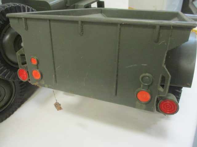 1970's Hasbro "Official GI Joe" Large Scale Military Jeep and Trailer - 5