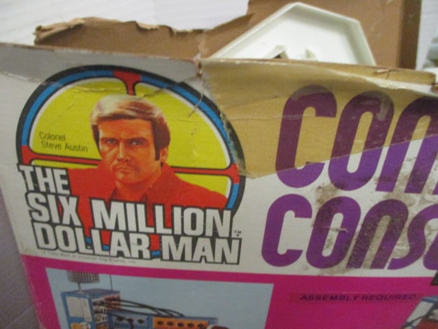 1975 Parker Brothers "The Six Million Dollar Man" Board Game, 1970's "Six Million Dollar Man - 7