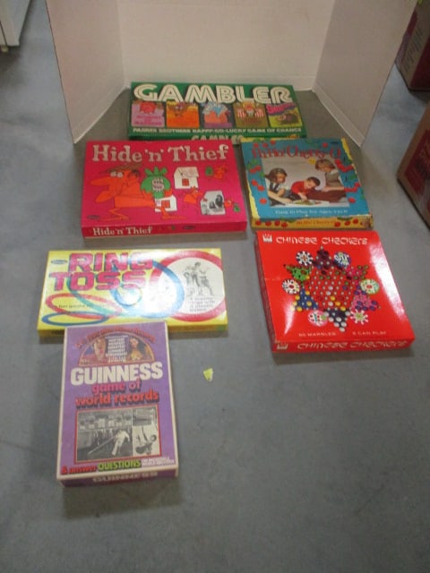 Six 1960-70's Board Games (1 of 18)
