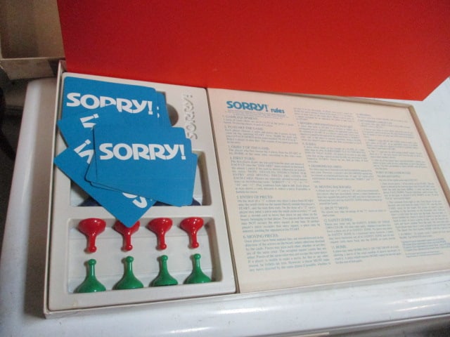 1960's Milton Bradley "Operation" and "Battleship" Board Games and Parker Games "Sorry!" - 8
