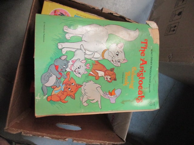 1960's Walt Disney Character Puzzles, Story Book and Coloring Books - 7