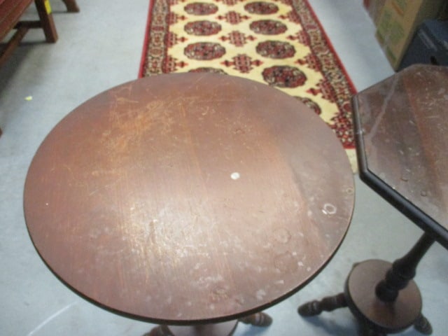 Two Small Accent/Lamp Tables - 2
