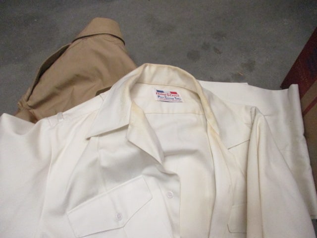 Vintage US Naval Summer Uniform, Jacket, Officer Hat, Garrison Envelope Hats, - 6