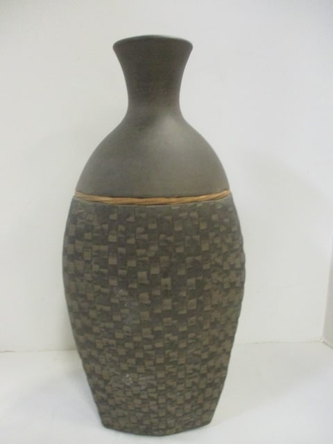 Textured Pottery Vase (1 of 4)