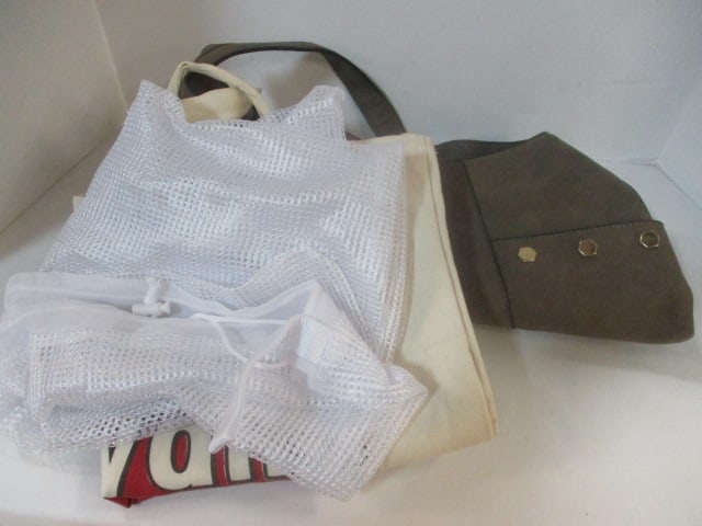 Canvas Tote Bag, Ladies Shoulder Bag and Delicates Laundry Bag: .