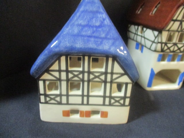 Ursula Ley's Lichthaus West German Collector Pottery Houses - 3