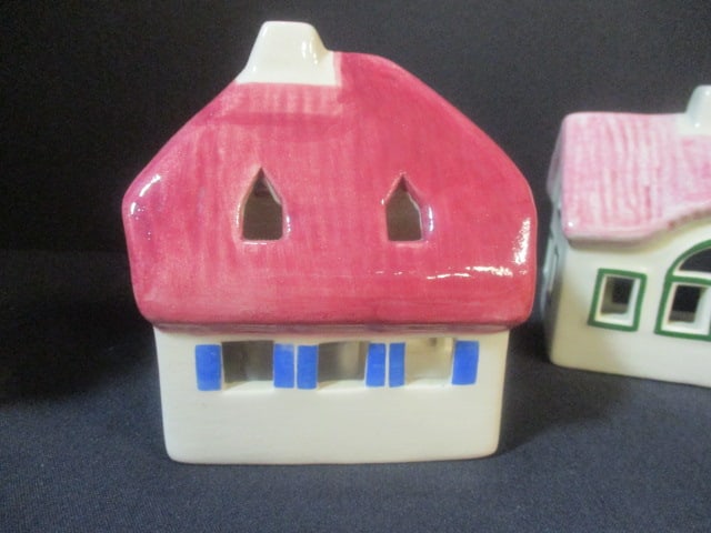Ursula Ley's Lichthaus West German Collector Pottery Houses - 9