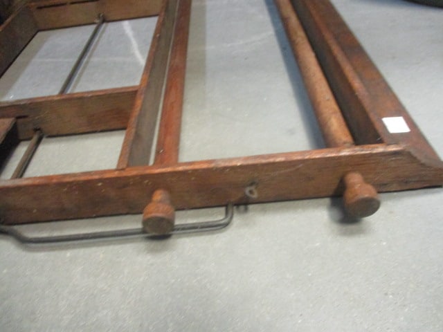 Antique Wall Mounted Kitchen Organizer Towel Rack - 3
