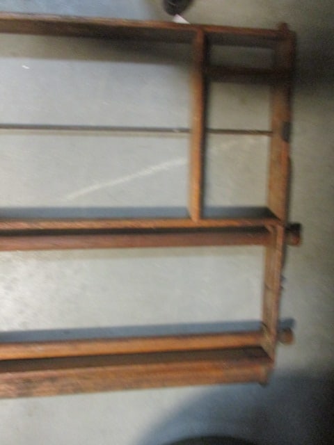 Antique Wall Mounted Kitchen Organizer Towel Rack - 4