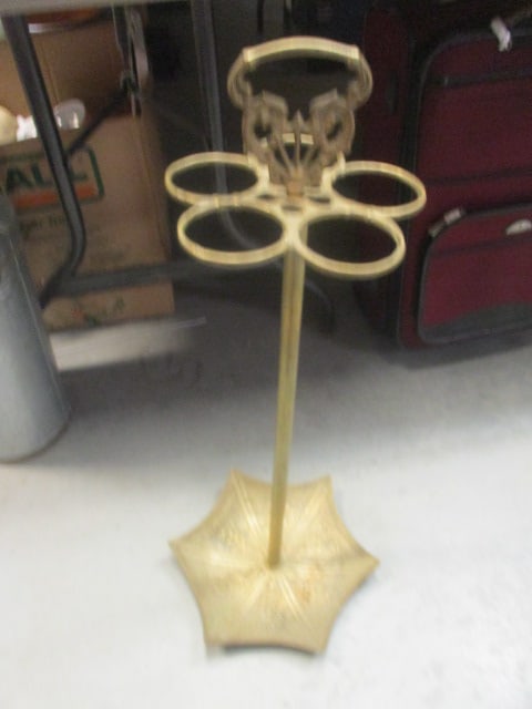 Brass Umbrella Shape Umbrella Stand (1 of 4)