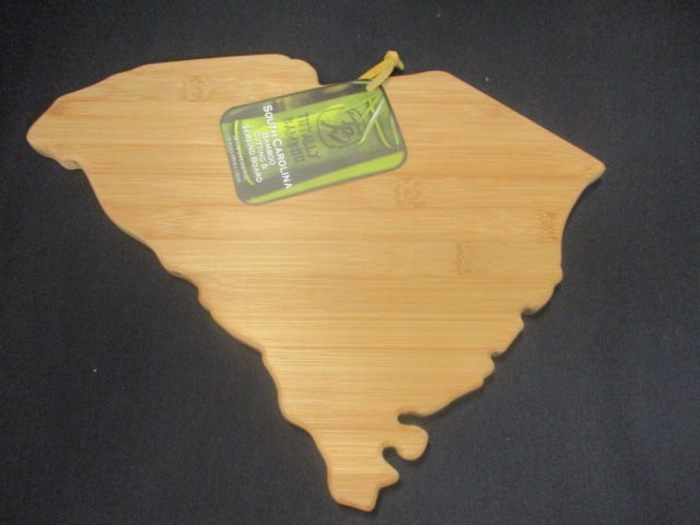 Totally Bamboo "South Carolina" Bamboo Cutting and Serving Board: 14 1/4" x 11" x 5/8", New