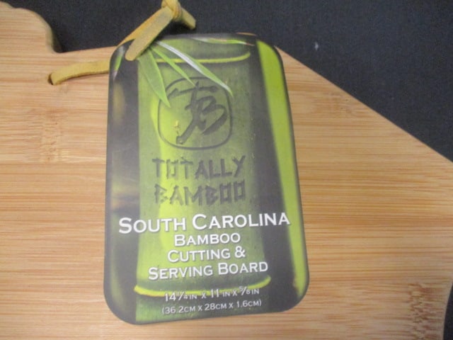 Totally Bamboo "South Carolina" Bamboo Cutting and Serving Board - 2