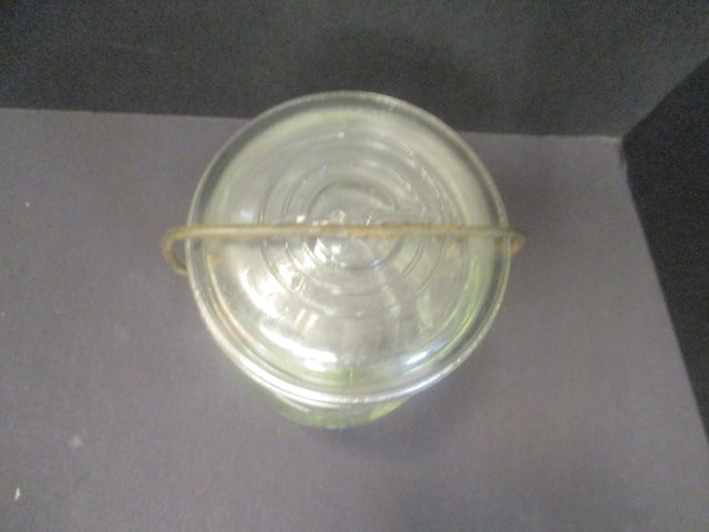 Blue No. 3 Ball Perfect Mason Quart Jar with Zinc Lid, Ball Ideal Lock Lid Pint Jar, - 10