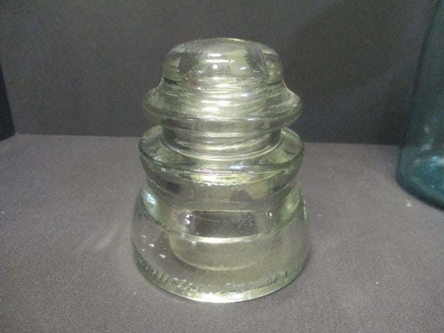 Blue No. 3 Ball Perfect Mason Quart Jar with Zinc Lid, Ball Ideal Lock Lid Pint Jar, - 4