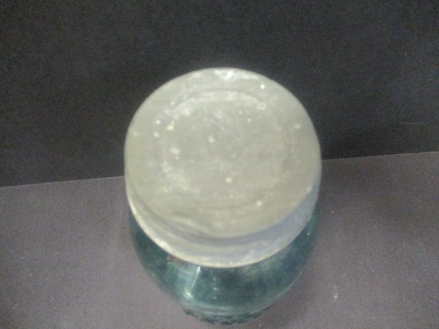 Blue No. 3 Ball Perfect Mason Quart Jar with Zinc Lid, Ball Ideal Lock Lid Pint Jar, - 7