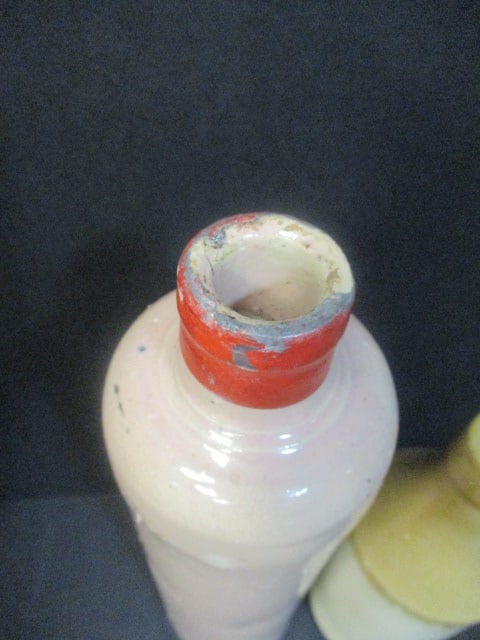 Two Vintage Stoneware Cider/Beer Bottles - 2