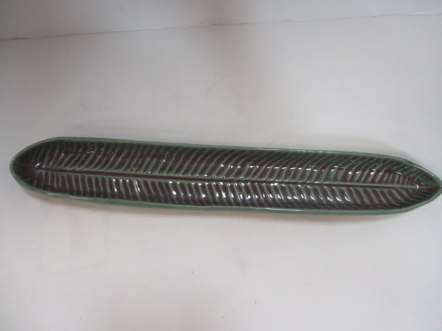 Studio Pottery Glazed Tray - 2