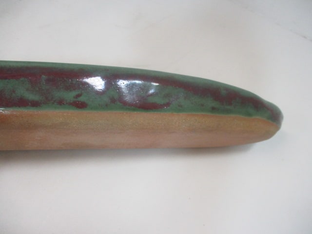 Studio Pottery Glazed Tray - 3