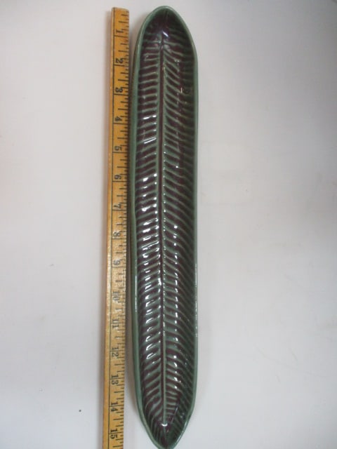 Studio Pottery Glazed Tray - 5