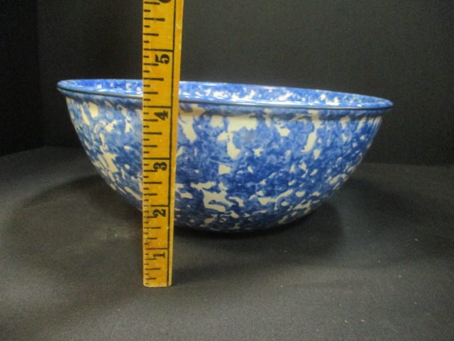 Stangl Pottery Spongeware Mixing Bowl - 5