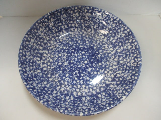 Roma Italian Pottery Spongeware Design Pasta Bowl - 2
